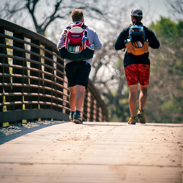 Small disc golf backpack store