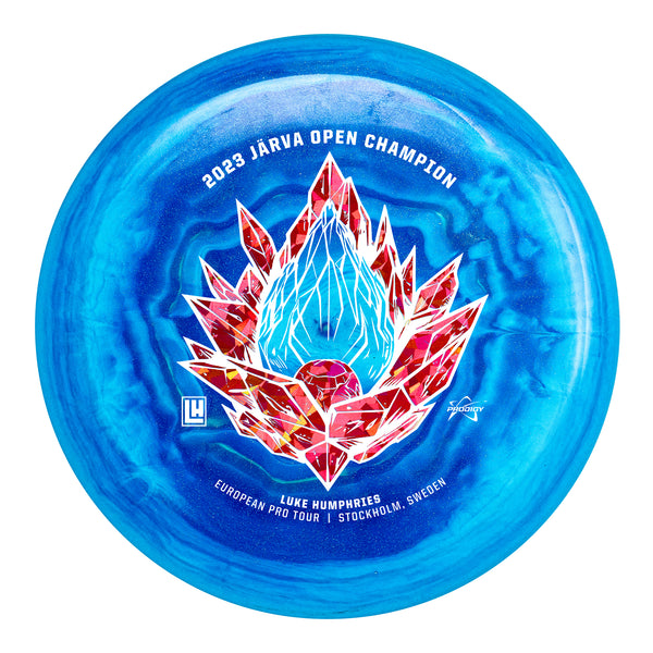 Prodigy A5 750 Spectrum Glimmer Plastic - Luke Humphries - Järva Open "Crystal Inferno" Stamp