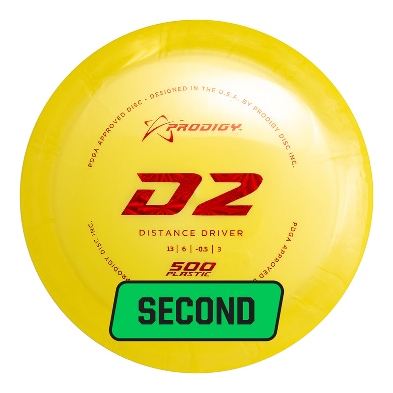 Prodigy D2 500 Plastic (Second)