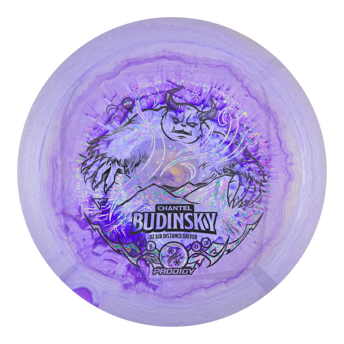 Prodigy D2 AIR Spectrum Plastic - Chantel Budinsky 2025