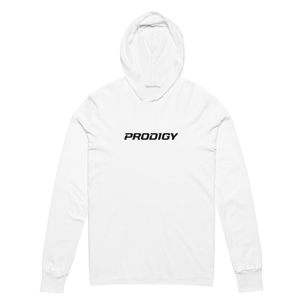 Prodigy Unisex Hooded Long Sleeve Tee - Bar Logo