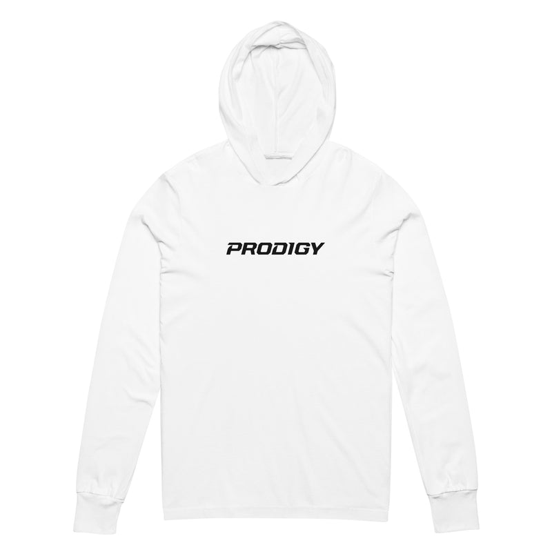 Prodigy Unisex Hooded Long Sleeve Tee - Bar Logo