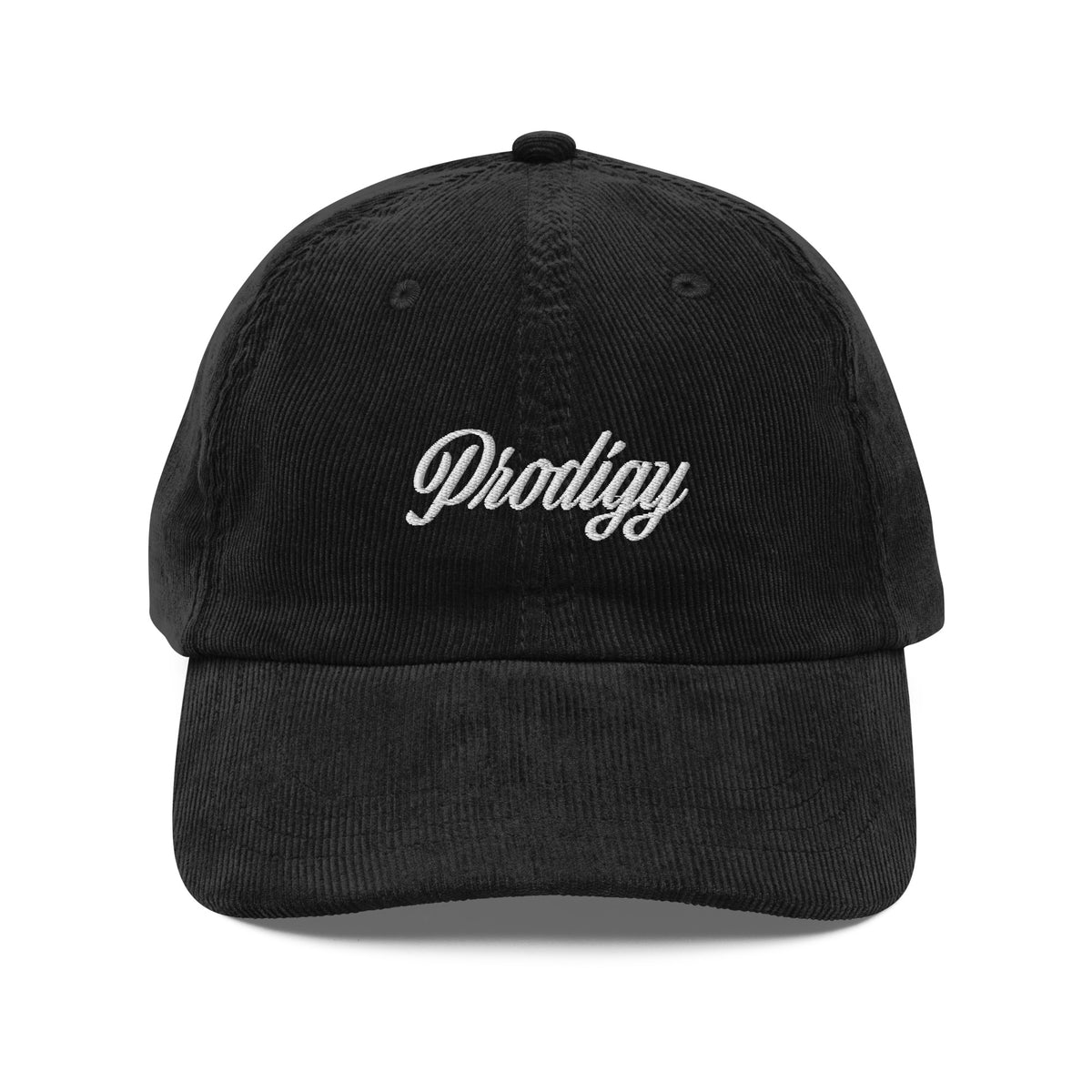Prodigy Vintage Corduroy Cap - Script Wordmark