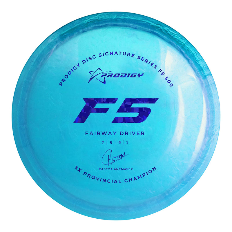 Prodigy F5 500 Plastic - Casey Hanemayer 2022 Signature Series