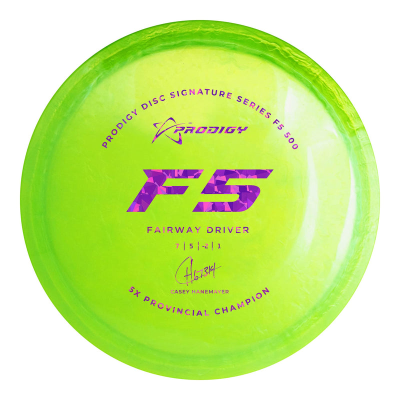Prodigy F5 500 Plastic - Casey Hanemayer 2022 Signature Series