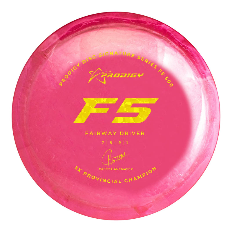 Prodigy F5 500 Plastic - Casey Hanemayer 2022 Signature Series