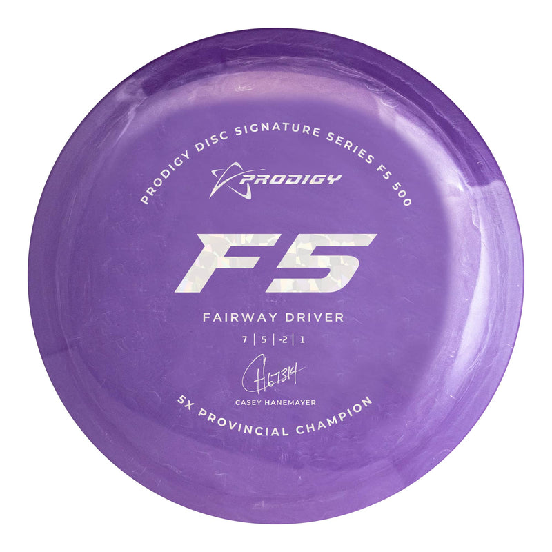 Prodigy F5 500 Plastic - Casey Hanemayer 2022 Signature Series