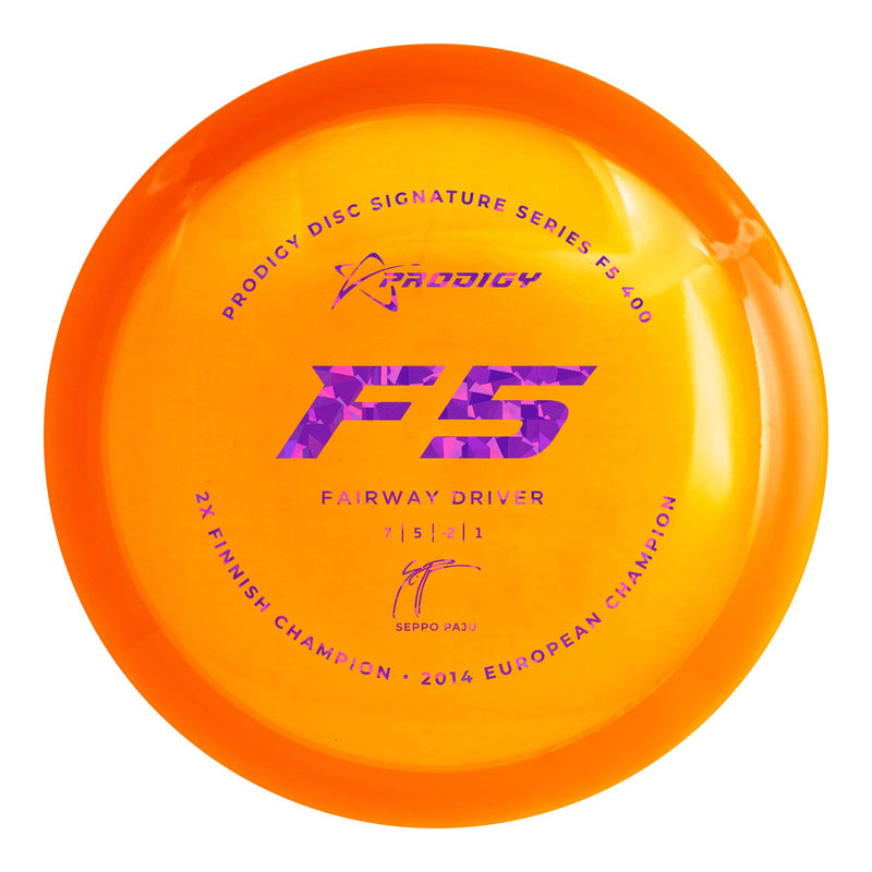 Prodigy F5 400 Plastic - Seppo Paju 2022 Signature Series