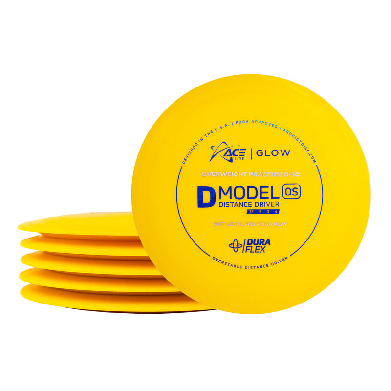 ACE Line D Model OS DuraFlex Plastic - 5 Disc Practice Set (Overweight)