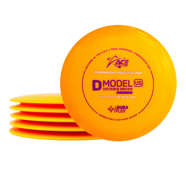 ACE Line D Model US DuraFlex Plastic - 5 Disc Practice Set (Overweight)