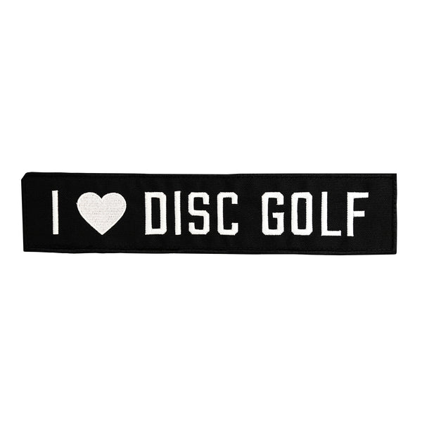 Disc Golf Patch for BP-1 V3 "I Love Disc Golf"