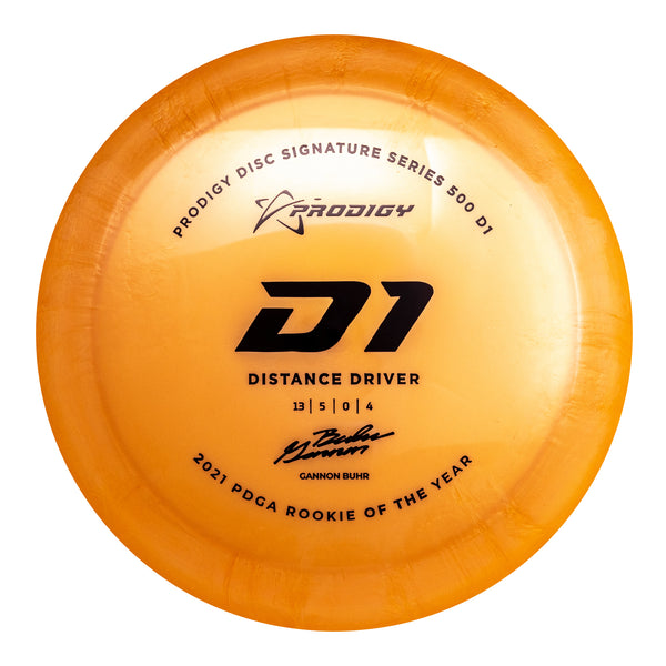 Prodigy D1 500 Plastic - Gannon Buhr 2022 Signature Series