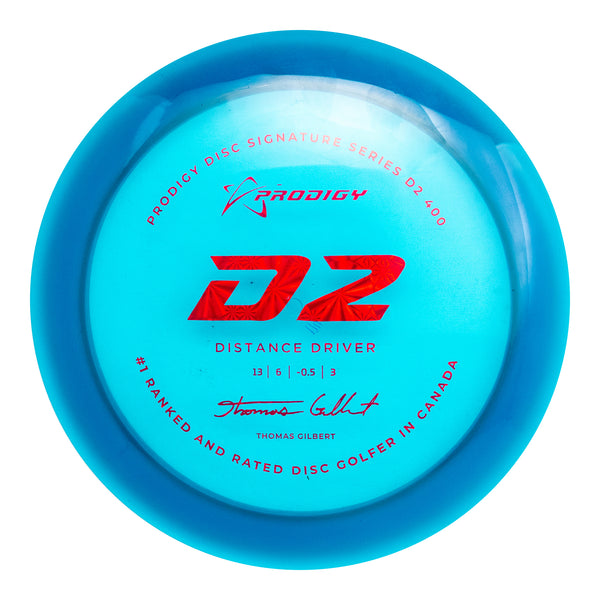 Prodigy D2 400 Plastic - Thomas Gilbert 2022 Signature Series