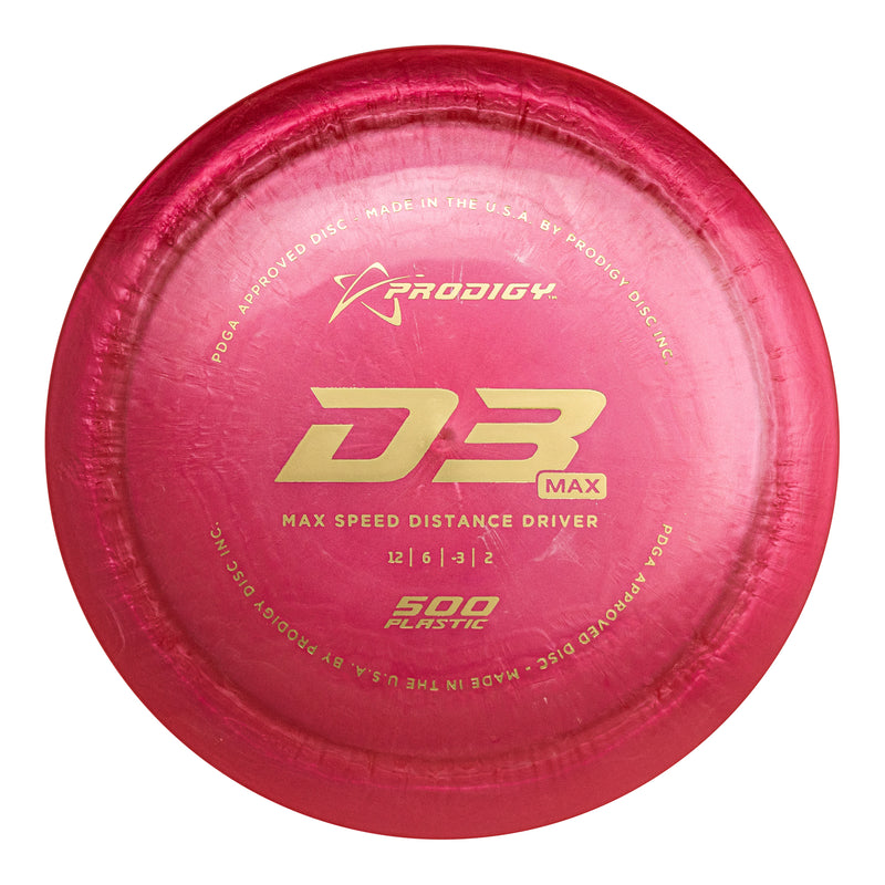 Prodigy D3 Max 500 Plastic