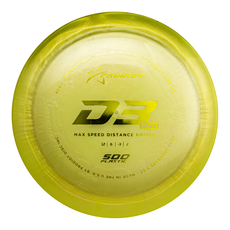 Prodigy D3 Max 500 Plastic