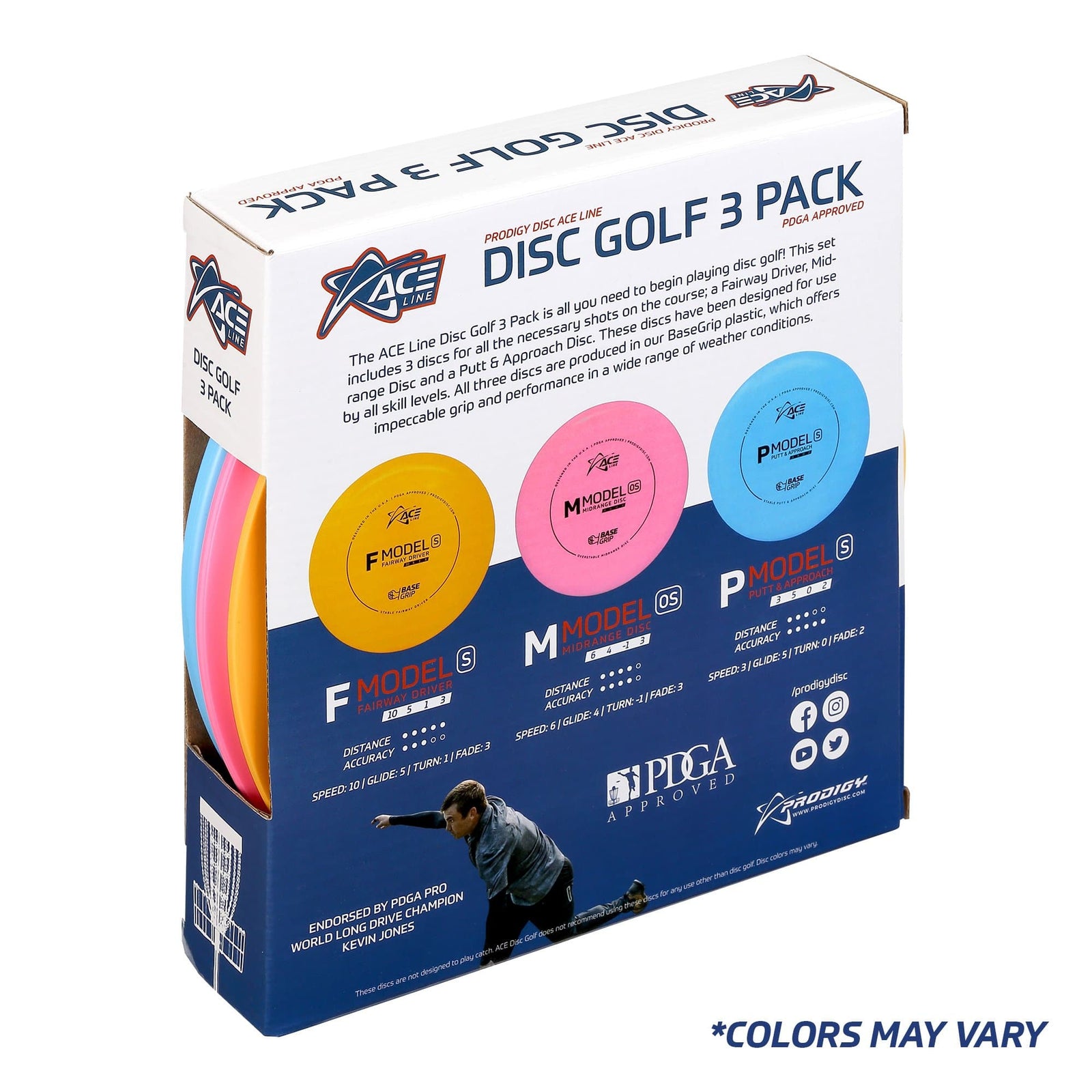 Shop ACE Line Disc Golf 3 Pack